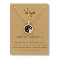 thumbnail image 1 of WREESH Chaîne de Pièces Dorée Jour et Nuit Collier des Douze Constellations Collier pour Couple, 1 of 1