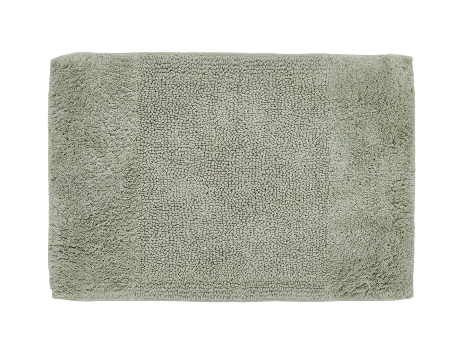 Better Trends 4 Piece Bathroom Rug Set, 100% Cotton, Extra Soft Tufted Bath Mat, Water Absorbent & Non Slip Bath Rug, (Dark Sage) Granada Collection