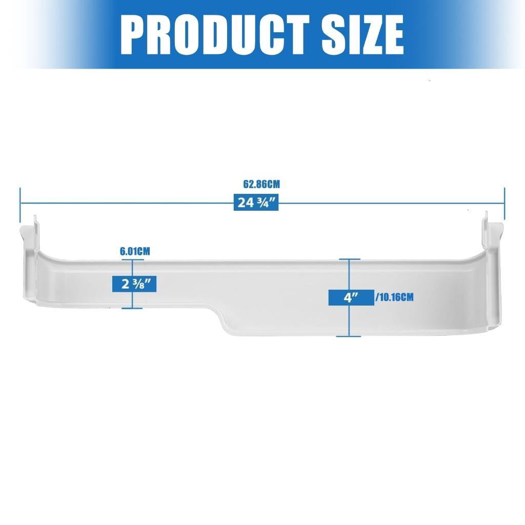 Osdhezcn ABS Freezer Storage Drawer Replacement Compatible Several Fridge Models