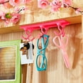 thumbnail image 5 of SSBSM Home Bathroom Kitchen Plastic Hanger Rack Towel Hat Utensil Wall Mounted Hook, 5 of 8