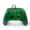 Restored PowerA Enhanced Wired Controller for Xbox One - Emerald Fade 1506686-01 (Refurbished)