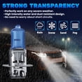 thumbnail image 4 of QIPEIZSP H3 Halogen Headlight Bulbs High/Low Beam Fit for Chevrolet Corsica 1994-1996 Warm White 5000k,Plug And Play,Pack of 2, 4 of 6