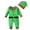 Green, variant on Generic Baby Boys Girls Christmas Jumpsuit Long Sleeve Romper Hat 2PCS Romper Outfit Set Autumn Winter Clothes for Holiday Party Christmas（18-24 Months Green）