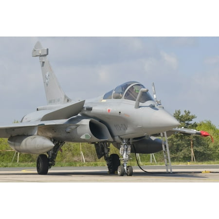 - A French Air Force Rafale jet during Exercise Green Shield Stretched Canvas - Giovanni CollaStocktrek Images (34 x 23)