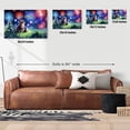thumbnail image 5 of Happy New Year Manx Family Cheer Winter Midnight Firework Horizontal Matte Canvas Poster Cat Lover Kitten Owner Gifts Wall Art Home Decor - 02025, 5 of 5