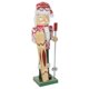 thumbnail image 2 of Figura artesanal tradicional de marionetas de Navidad, decoración navideña de madera, figura de marioneta, adorno para Festival, decoración navideña, 2 of 4