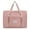 Pink, variant on LSLJS Travel Duffel Bag, Large Capacity Weekender Bags with Trolley Sleeve Waterproof Sport Gym Tote Bag Spirit Airlines Personal Item Bag Foldable Carry on Luggage Overnight Bag for Women Men