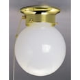thumbnail image 2 of Volume Lighting 7308-6 1 Light Flush Mount Ceiling Fixture - White, 2 of 3