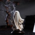 thumbnail image 3 of Ghost Incense Holder, Halloween Cute Ghost Incense Burner, Incense Burner Resin Halloween, 3 of 5