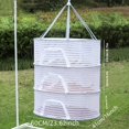 thumbnail image 5 of 1 Pce Étendoir 1-3 Couches Pliant Filet à Poisson, Fibre de Polyester Non Toxique, 5 of 5