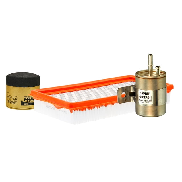 Kit De Filtro de Aire, Filtro de Aceite Sintético y Filtro de Combustible 3 PIEZAS Compatible con Dodge Spirit V6 3.0L DE 1991 A 1995