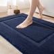 thumbnail image 5 of DEKAXID - Alfombrilla de baño de felpa de lujo (1 unidad), absorbente, lavable a máquina, perfecta para baño, dormitorio, lavandería, decoración, 5 of 7