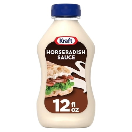 Kraft Horseradish Sauce, 12 fl oz Bottle, pack of 1