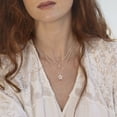 thumbnail image 5 of Miabella Collier à Double Rang avec Breloques Patte et Os en Argent Sterling, 5 of 5