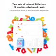 thumbnail image 6 of See and Spelling Learning Toy for Kids Ages 3-8, Wooden Preschool Educational Matching Letter Game Toys for Kids Boys Girls, Develops Alphabet Words Spelling Skills Letter Block, 6 of 9