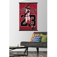 thumbnail image 3 of Michael Jordan - Jersey Wall Poster, 22.375" x 34" Framed, 3 of 4