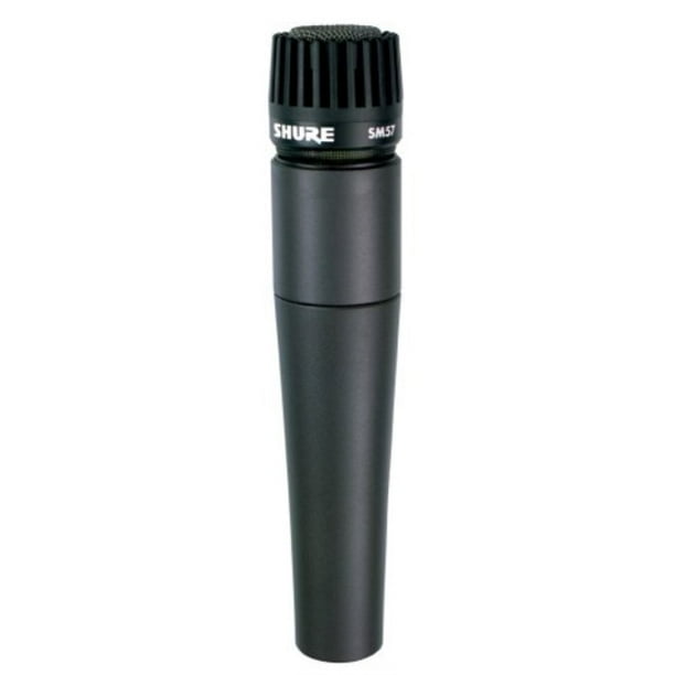 shure sm57 cardioid dynamic instrument microphone
