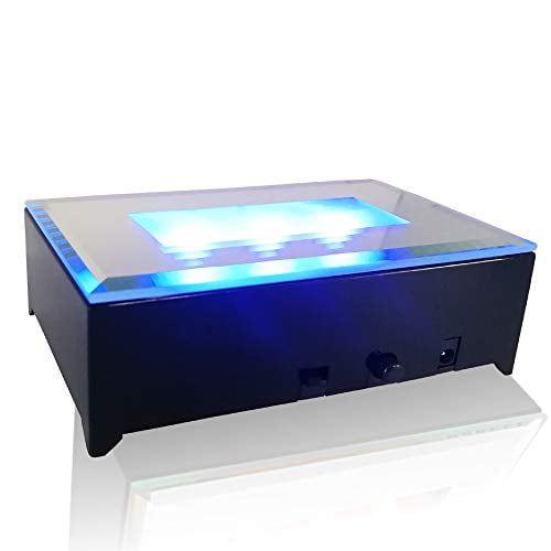 FANZI LED Rectangular Light Display Base for Crystals Glass Art Light