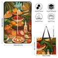 thumbnail image 2 of Tropical Fruits with Exotic Flavors Outdoor Picnic Blanket, Foldable Waterproof Beach Mat, Portable Beach Blanket for Beach Camping, Hiking, Family Concerts, 2 of 8