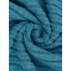 thumbnail image 5 of Conjunto de pijamas INSPIRE CHIC para mujer, con cuello redondo, de manga larga, ropa de dormir suave, PJs de loungewear con bolsillo, azul pavo real, 5 of 6