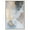 Silver Frame, variant on Blue Haze Canvas Midcentury Art by Art Remedy, Silver Frame, 36 x 54