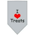 thumbnail image 3 of Pet and Dog Bandana Screen Printed, "I Love Treats", 3 of 10