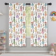 thumbnail image 5 of Blackout Kids Curtains,Colorful Fairy Flower Pattern Childrens Insulated Curtains Set Of 2,Bedroom Essentials,Toddler Room Decor 42"x63", 5 of 5