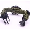 thumbnail image 3 of 2 relojes tácticos militares para hombres,relojes de supervivencia con brújula, silbato, arrancador de fuego y termómetro, pulseras de reloj de paracaídas con equipo militar al aire libre ShuxiuWang 1327537007371, 3 of 4