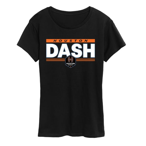 National Women's Soccer League - Houston Dash Modern Club Short Sleeve Graphic T-Shirt