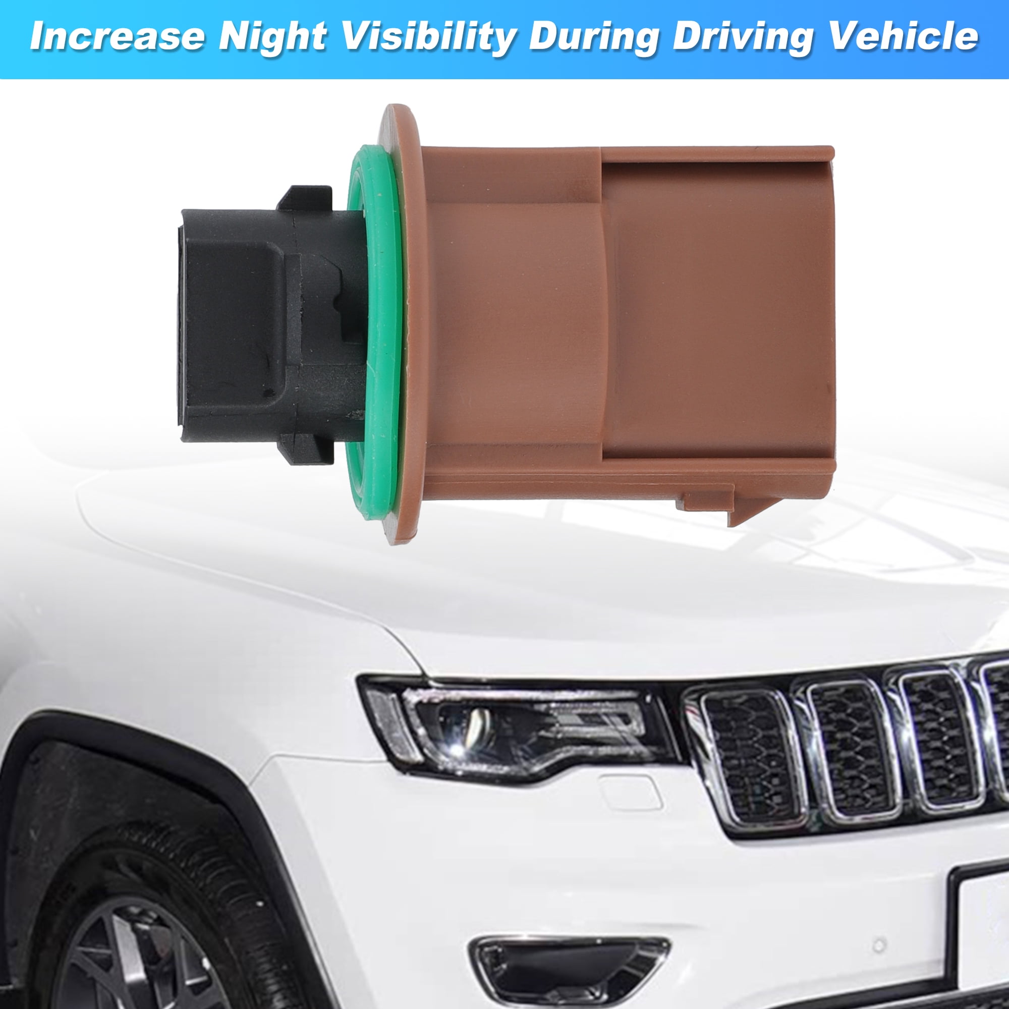 Unique Bargains Turn Signal Socket Connector Kit for Jeep Grand Cherokee 2012-2017