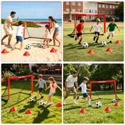 JoyStone Kids Soccer Goal Set for Backyard, 4' x 3' Portable Pop Up Toddler Soccer Net with 2 Soccer… — $25.93 (48% off)