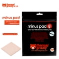 thumbnail image 1 of Thermal Grizzly Minus Pad 8 Thermal Pad 8.0W/MK Multi-Size CPU Graphics Card Heatsink Motherboard Heat Dissipation Silicone Pad 30x30x2.0mm, 1 of 5