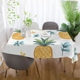 thumbnail image 5 of Yayeee Tablecloths for Rectangular Tables 60 x 60 inch Party Table Cover, Pineapple, 5 of 6