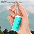 thumbnail image 3 of Mini  Ashtray, Compact Large Capacity Stylish Rectangular Anti Soot Flying Easy To Clean Metal Ashtray with Lid for Car Travel Red,Gold,Blue,Green,Black,Silver, 3 of 8