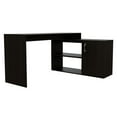 thumbnail image 2 of Home Square 3-Piece Set with 2 Armoires and Home Office Desk in Black Wengue, 2 of 17