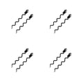thumbnail image 3 of MLINS 8 Pcs  Corkscrew Extra Spiral Replacement Wine Opener Spiral Bit Wine Opener Spiral Part Wine Opener Corkscrew Spiral Bottle Cork Removal Spiral, 3 of 8