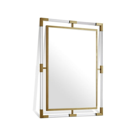 Meridian Furniture Ghost Gold Mirror