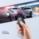 thumbnail image 3 of Funda para llavero de Jeep con llavero de cuero, funda protectora de TPU suave, compatible con Grand Cherokee, Renegade, Chrysler, Dodge, Fiat, llave inteligente, 3 of 8