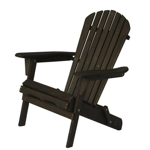 W Unlimited SW1912DB Oceanic Adirondack Chair, Dark Brown