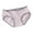 Purple, variant on Rohuuque Cotton Underwear for Women Mid Waist Hipster Panties Briefs Soft Stretch Breathable Comfort Bikini Underwear Beige