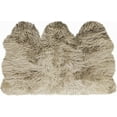 thumbnail image 4 of 3' x 5' Taupe Natural Sheepskin Area Rug, 4 of 4