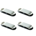 thumbnail image 1 of 4pcs Power Plug Socket Holder Punch-Free Adhesive Hook Waterproof Wall Storage Hook, 1 of 6