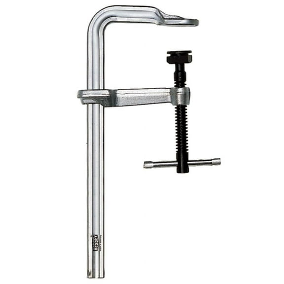 Bessey 24 in Bar Clamp, Steel Handle and 7 in Throat Depth 4800S-24