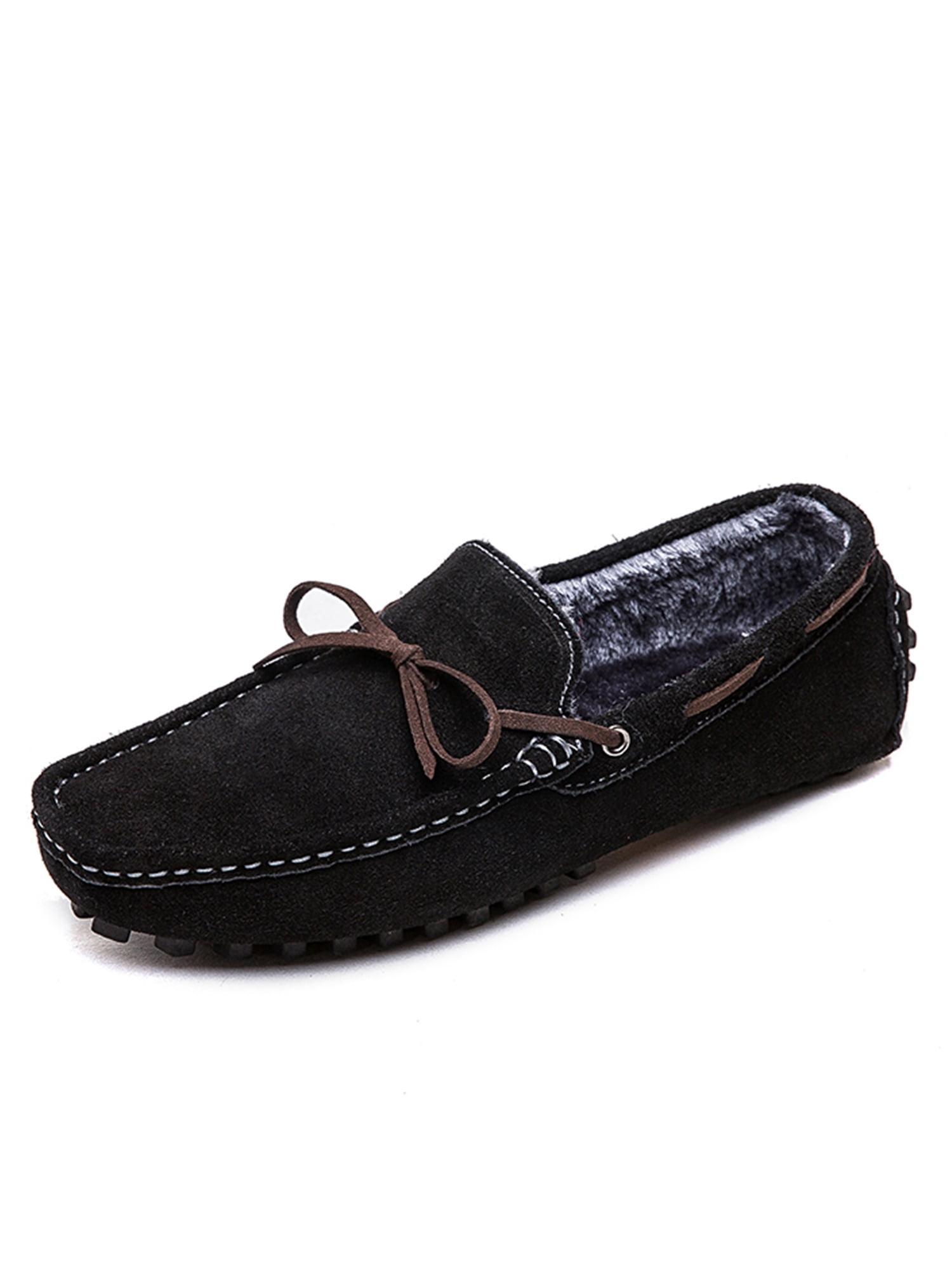 Men's Driving Loafers Linen Home Indoor Slippers Casual Slip On Walking Shoes 