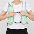 thumbnail image 1 of Mochila de hidratación, chaleco para correr, bolsa con soporte para teléfono para ciclismo, camping y escalada. Verde, 1 of 8