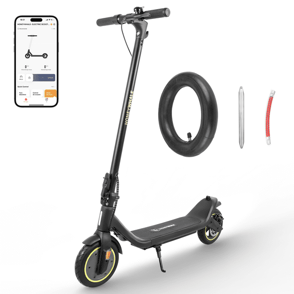 Scooter eléctrico Honey Whale M1 Negro