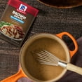 thumbnail image 6 of McCormick No Artificial Flavors 30% Less Sodium Brown Gravy Seasoning Mix, 0.87 oz Packet, 6 of 25