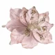 thumbnail image 5 of Flor de Pascua navideña con purpurina de 22 cm para colgar en el árbol de Navidad, guirnaldas para decorar el hogar, la boda y la fiesta, 5 of 5