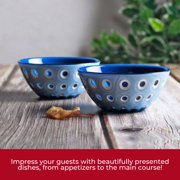 Guzzini Le Murrine Bowl - Blue/Azure, Blue/Azure