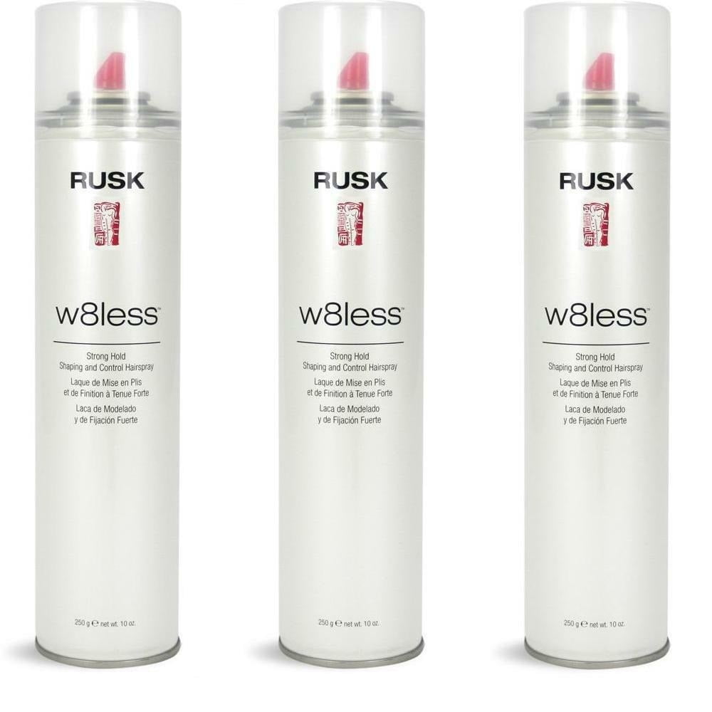 Rusk RUSK W8LESS HAIRSPRAY 10 OZ 3 PACKS